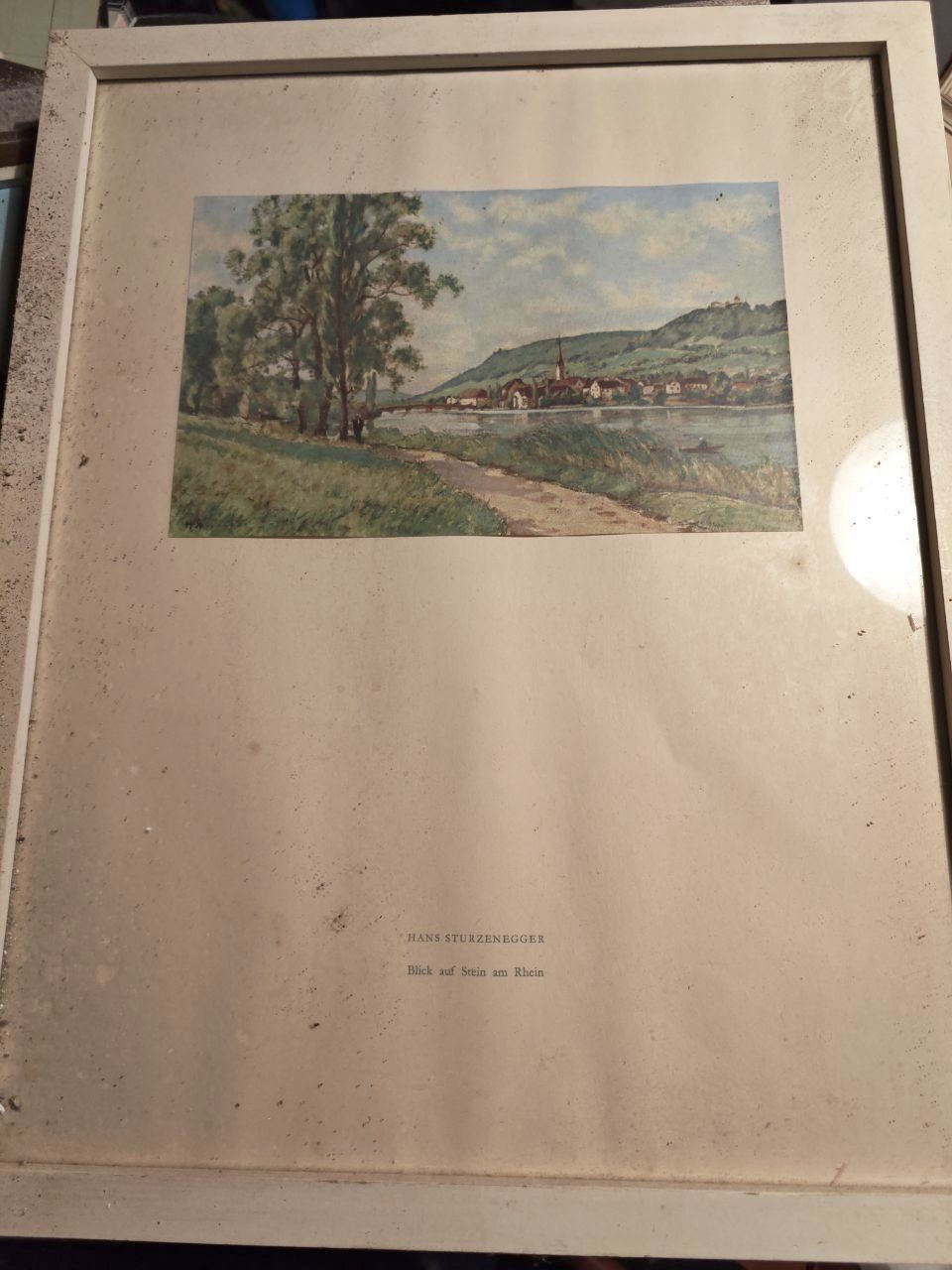 Dipinti: Hans Sturzenegger Stein am Rhein – Usato da Marthalen venduto da st1_np96 1
