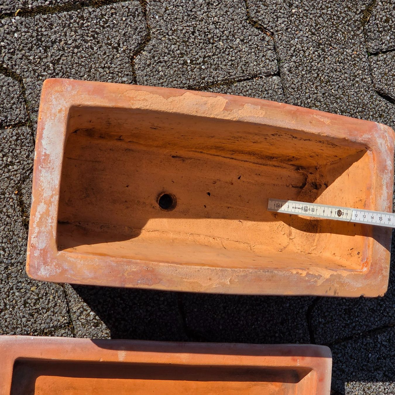 Vasi per fiori: Terracotta Pflanzkistli – Usato da Elfingen venduto da fricktalieneri 2