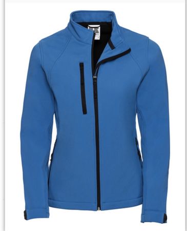 Russell Softshell Jacke, blau, Neu, Grösse XXL