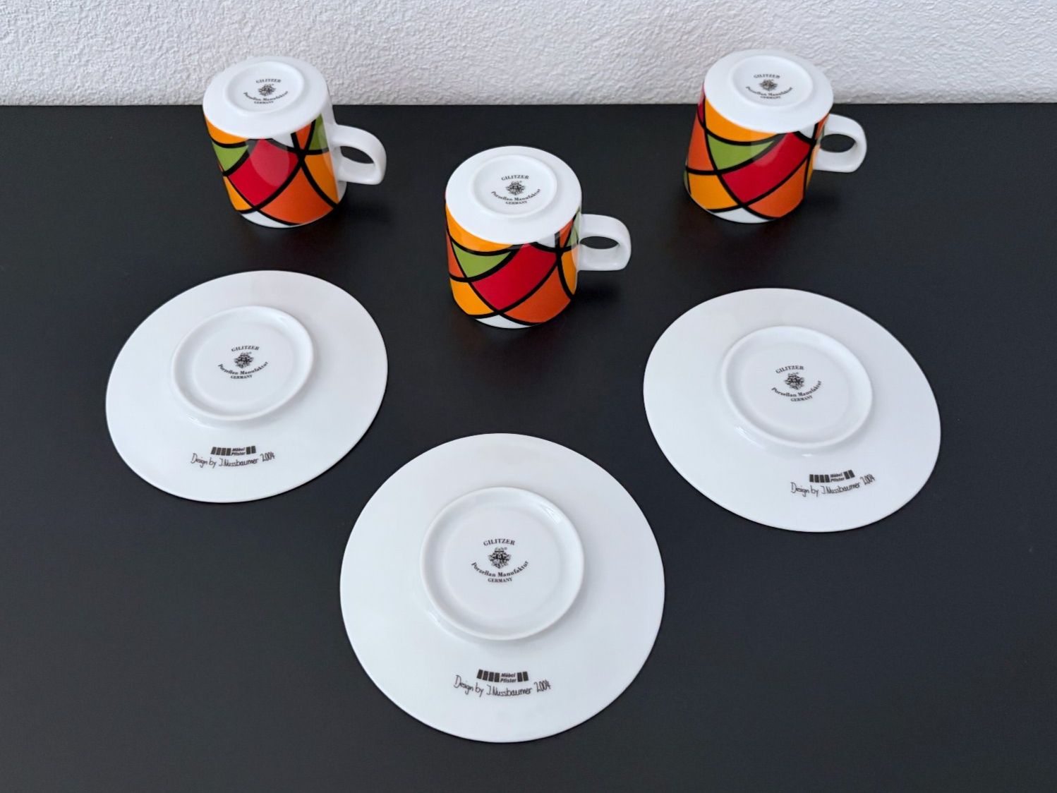 Pfister Tazze: Espressotasse Möbel Pfister 2004, 3 Stück – Usato da Birr venduto da Jamonline 1