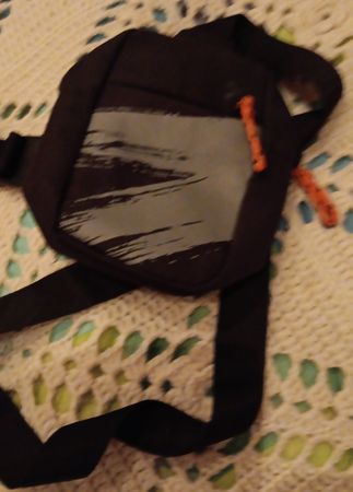 Marsupio sportivo nero unisex - Nuovo