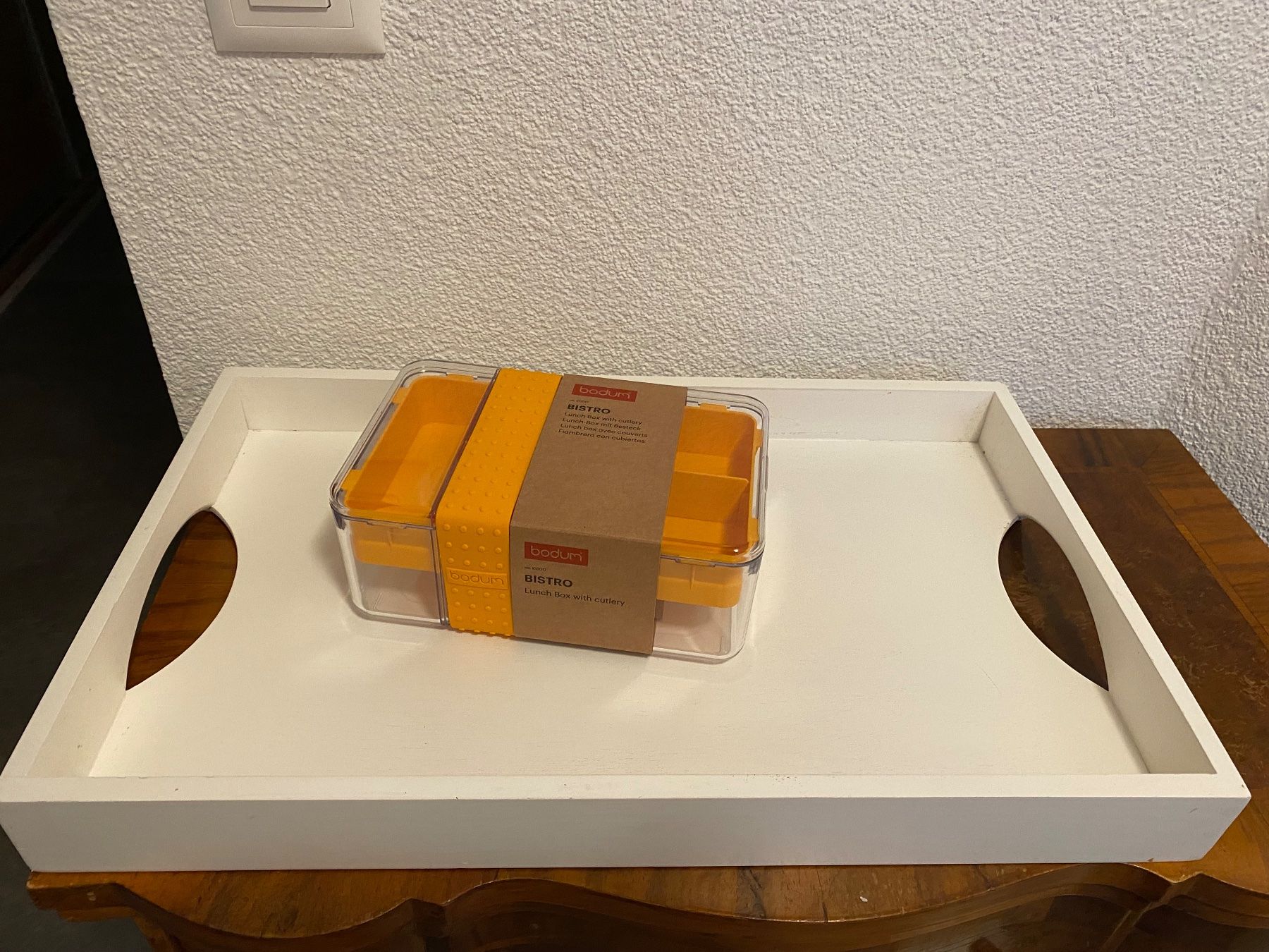 Bodum Piatti di portata: Bodum platte und Lunch Box- NEU – Nuovo e nell'imballaggio originale da Buchs-ZH venduto da Birikina 2