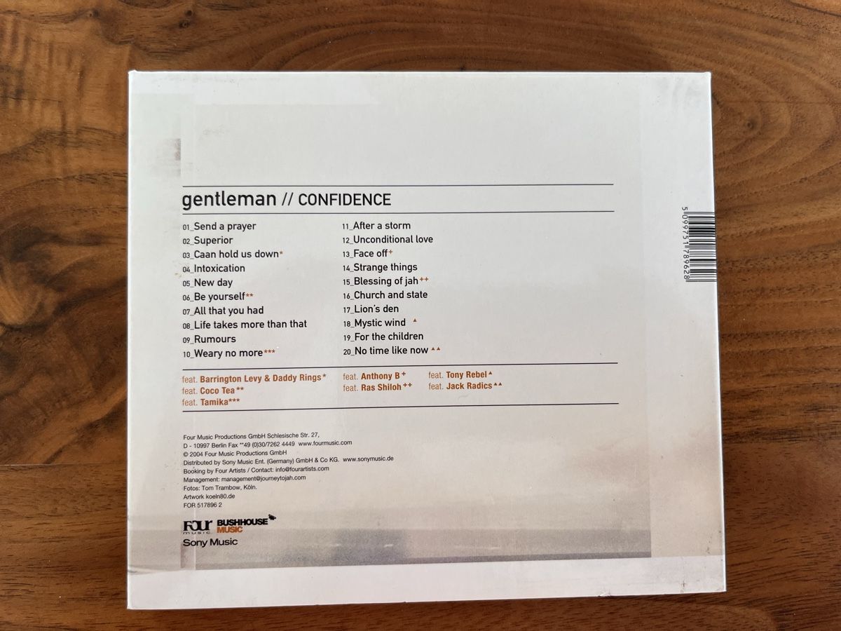 CD: CD Gentlemen - Confidence – Usato da Merenschwand venduto da katerchen01 2