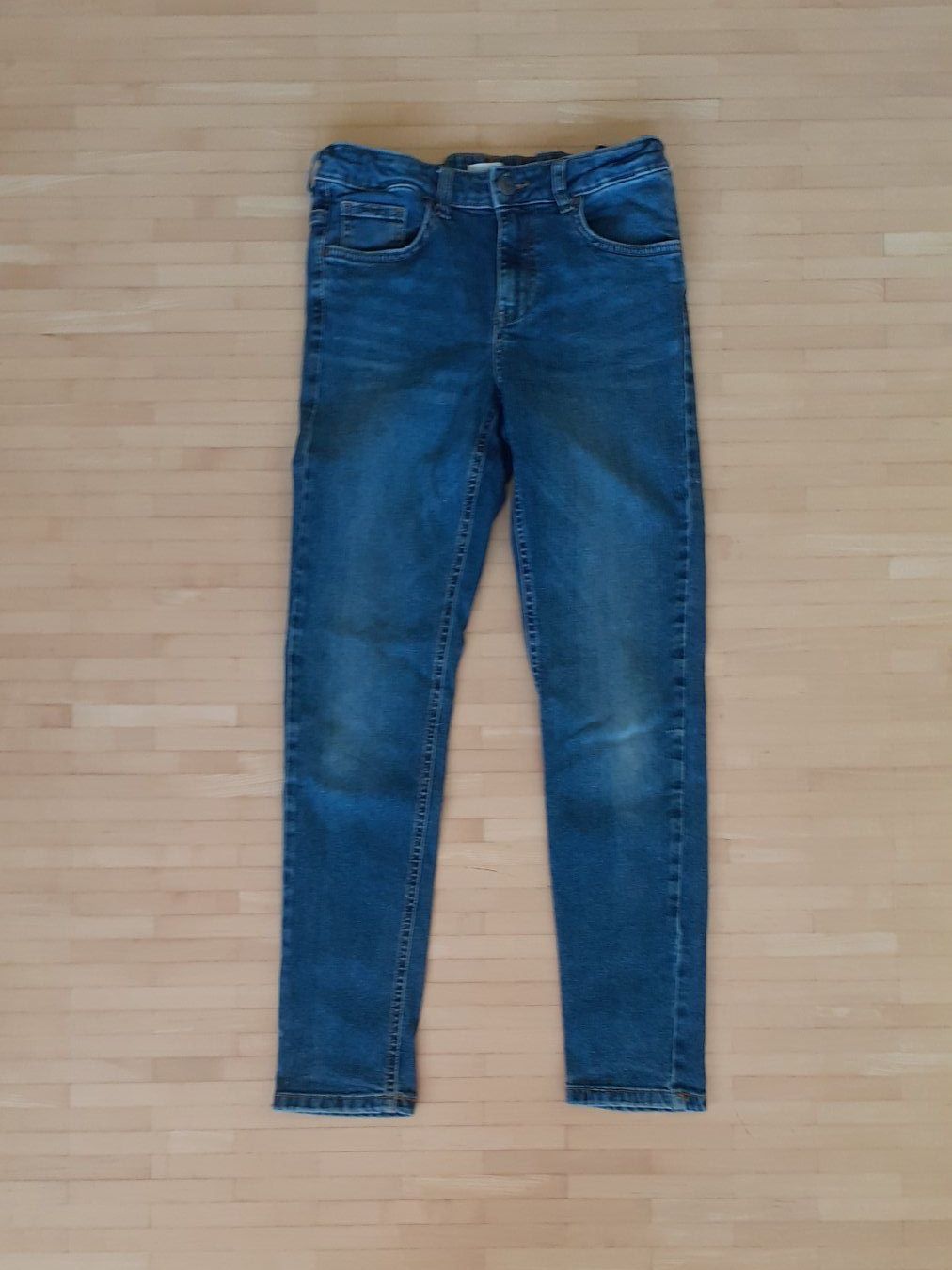 Mango Pantaloni: Jungen Jeans Mango Gr. 164 blau – Usato da Frasnacht venduto da readygo
