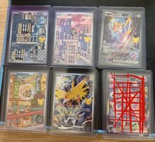 5 - 30th anniversary Pokemon cards near mint