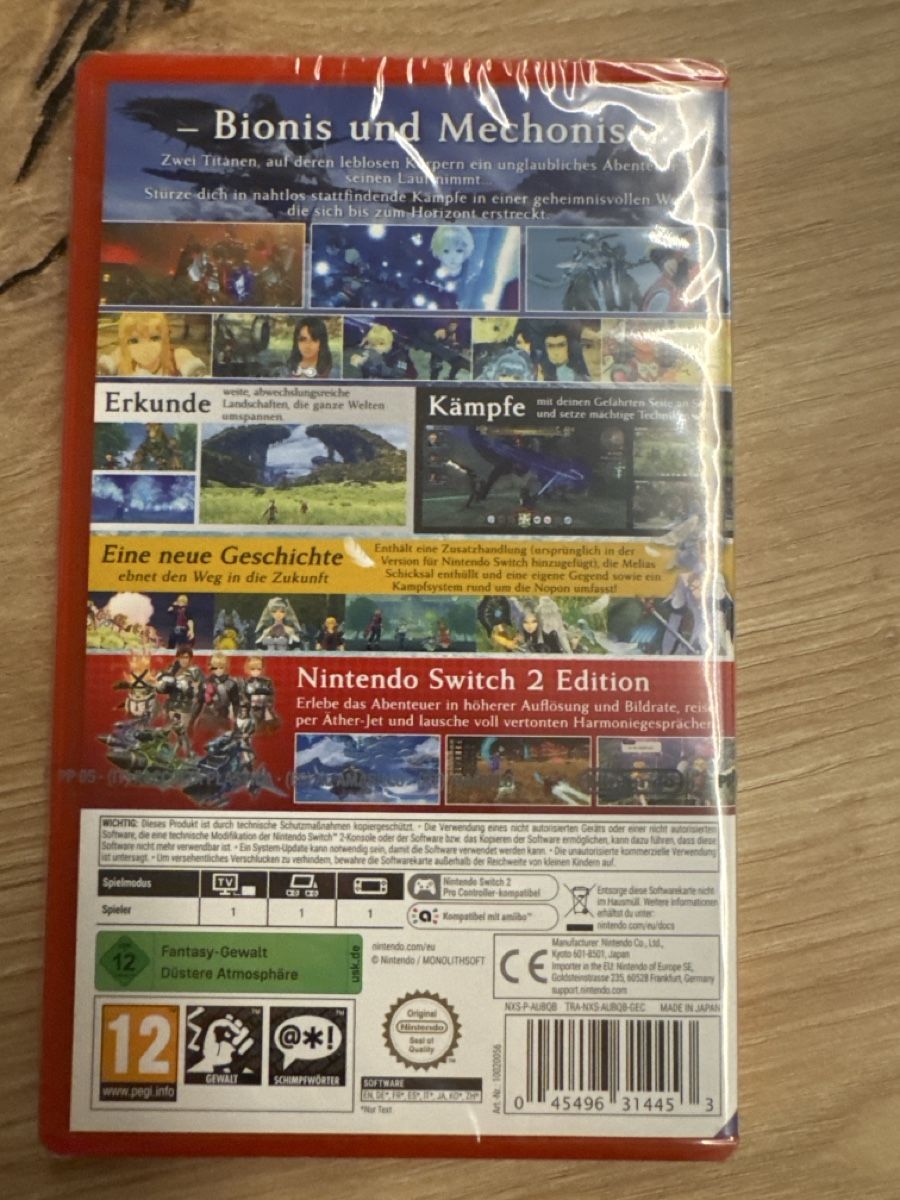 Jeux: Xenoblade Chronicles Switch 2 – Neuf avec emballage d'origine à Ichertswil par EldenLord 1