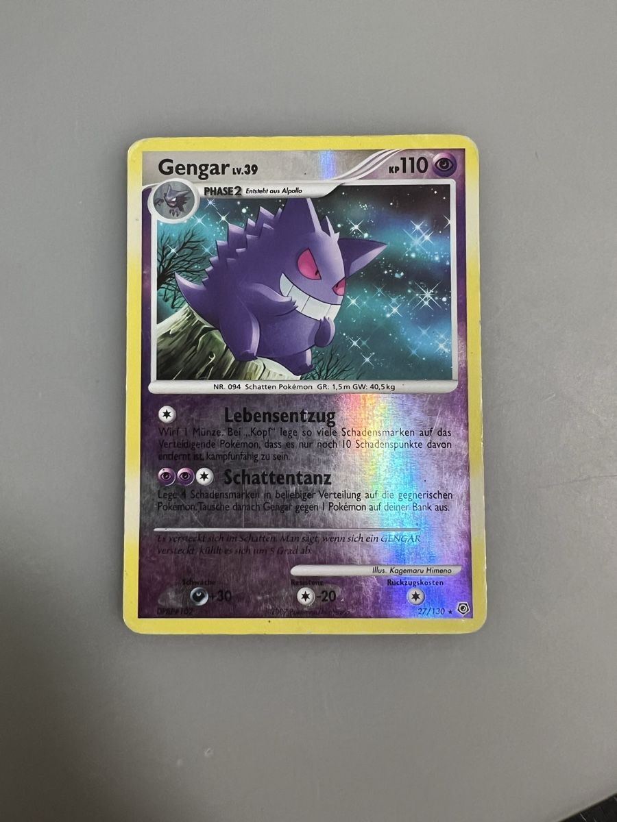 Pokémon Carte collezionabili: Gengar Holo – Usato da Muttenz venduto da Michugee97