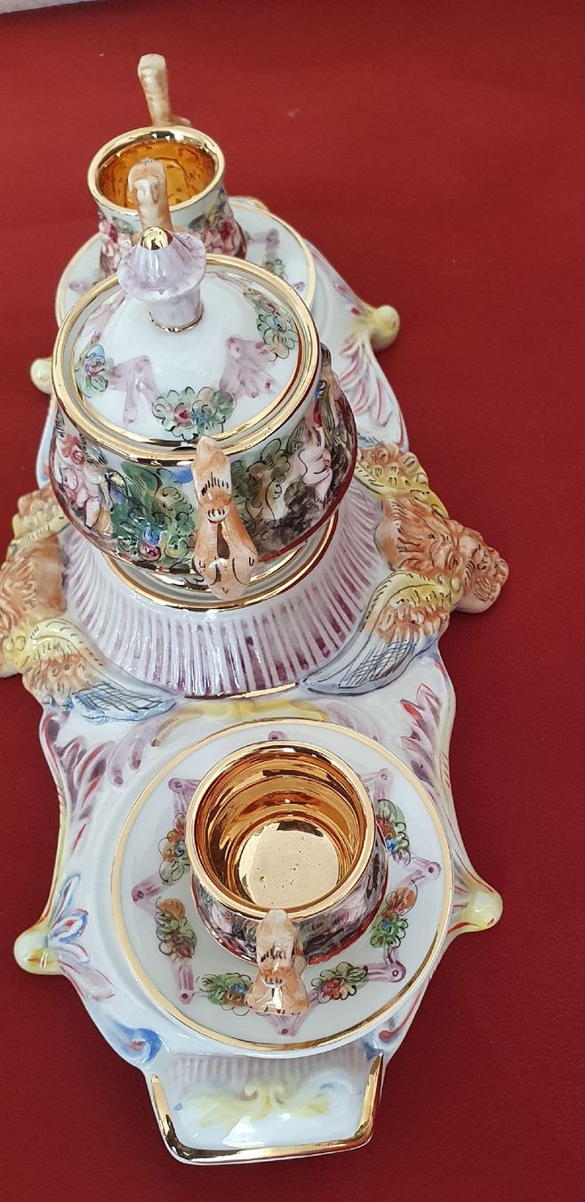 Set di piatti: Capodimonte Service, Tasse, Zuckerdose, Teller – Usato da Kreuzlingen venduto da Rschweiz1 5