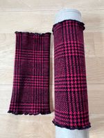 Colora Armstulpen / Mittli / Pulswärmer, Rot/Schwarz, NEU