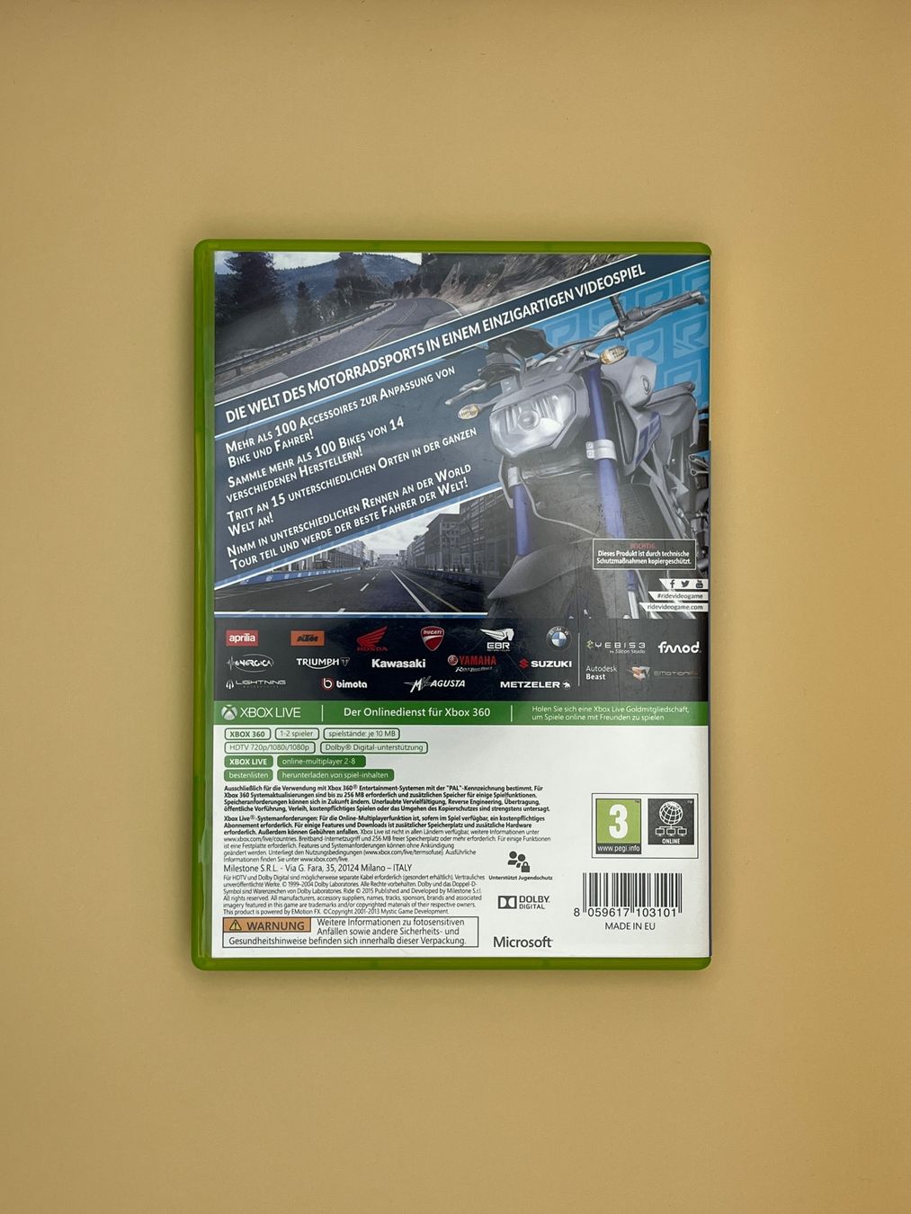 Microsoft Giochi: XBOX 360 / Ride – Usato da Kölliken venduto da sergesellsretro 1