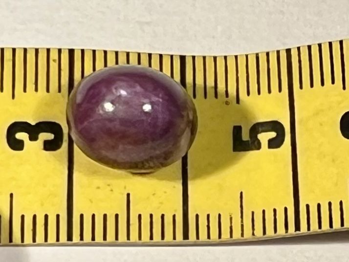 Edelsteine: Rubis Etoilé Naturel Cabochon, Inde, 10ct – Neu (gemäss Beschreibung) aus Genève von DELIRBEADS 7