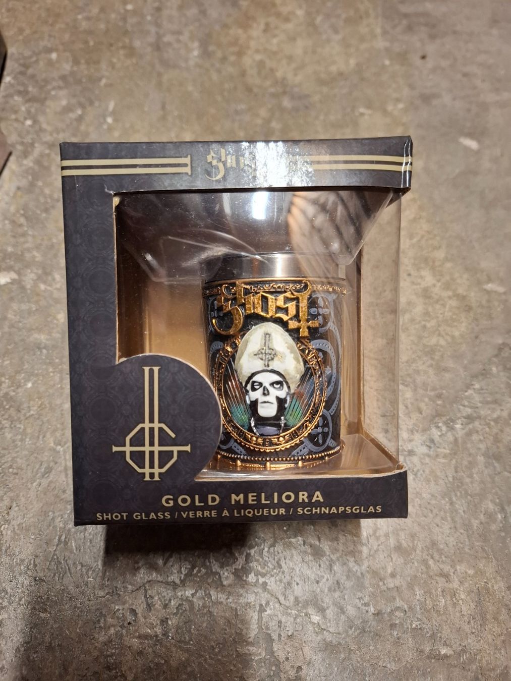 Bicchieri: Ghost - Gold Meliora - Shot Glass – Nuovo e nell'imballaggio originale da Onex venduto da kal_b2w8