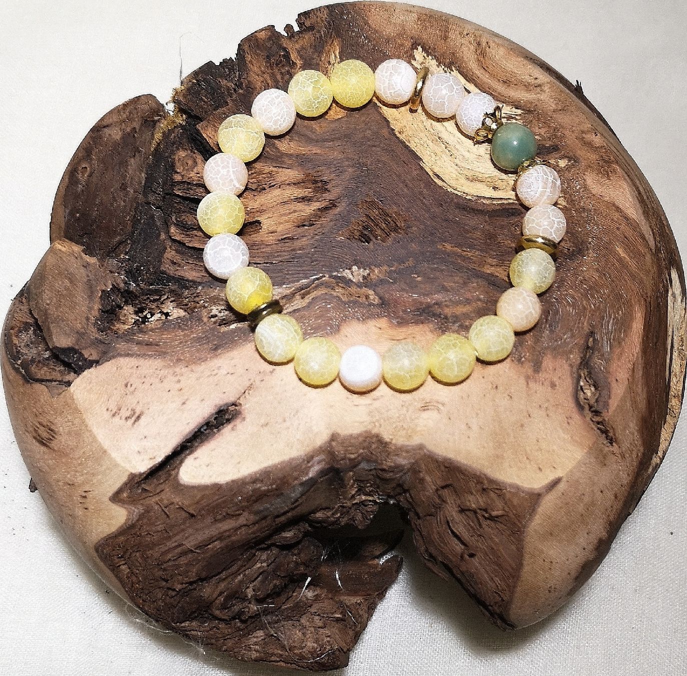 Bracciali & Braccialetti: weiss-gelbe Armk. - Spendenaktion – Nuovo (secondo la descrizione) da Unterkulm venduto da Nachtigall 3