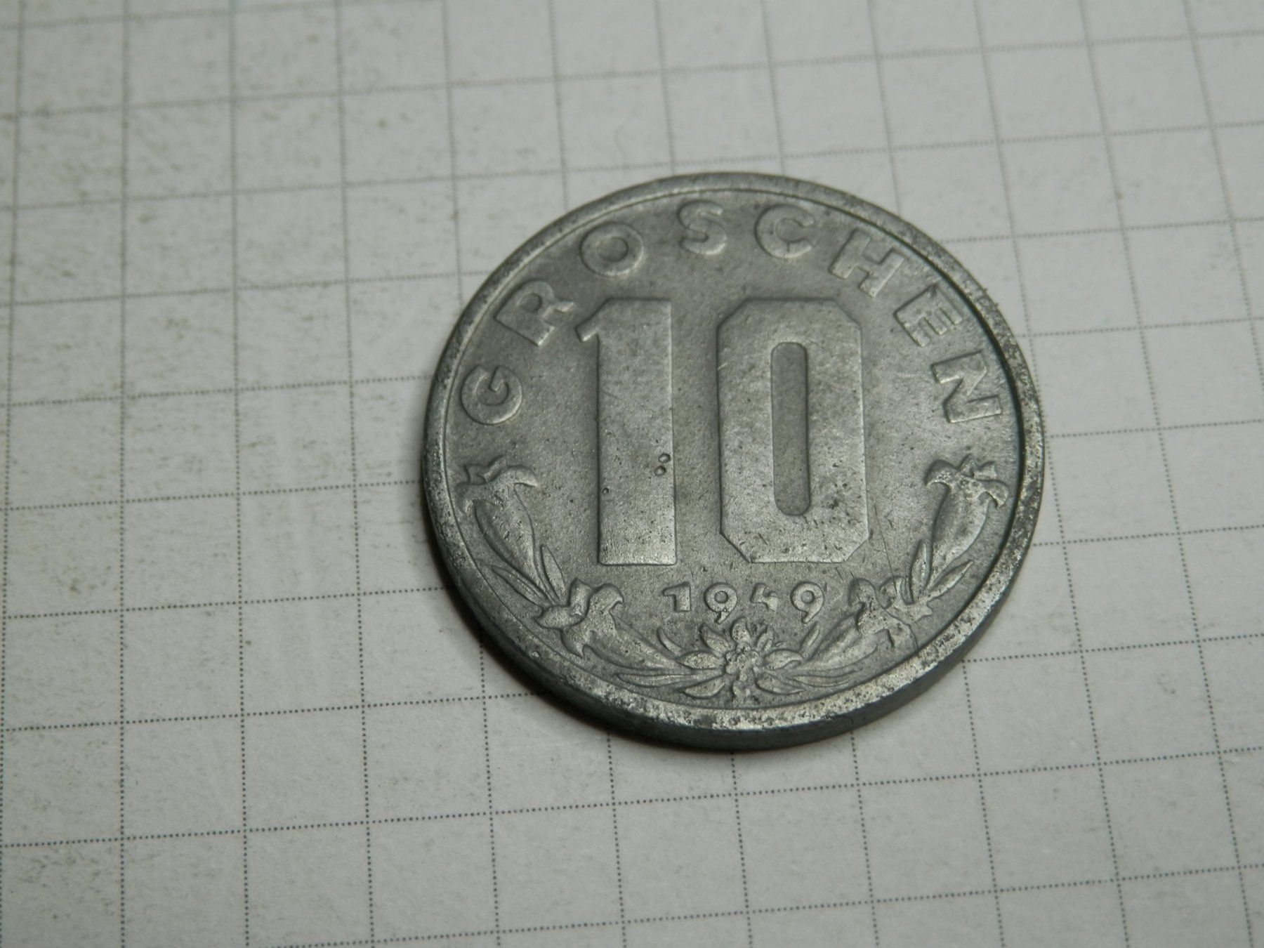 Tutti le monete: Österreich  10 Groschen, 1949 – Usato da Weiach venduto da weiach81