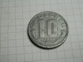 Österreich  10 Groschen, 1949