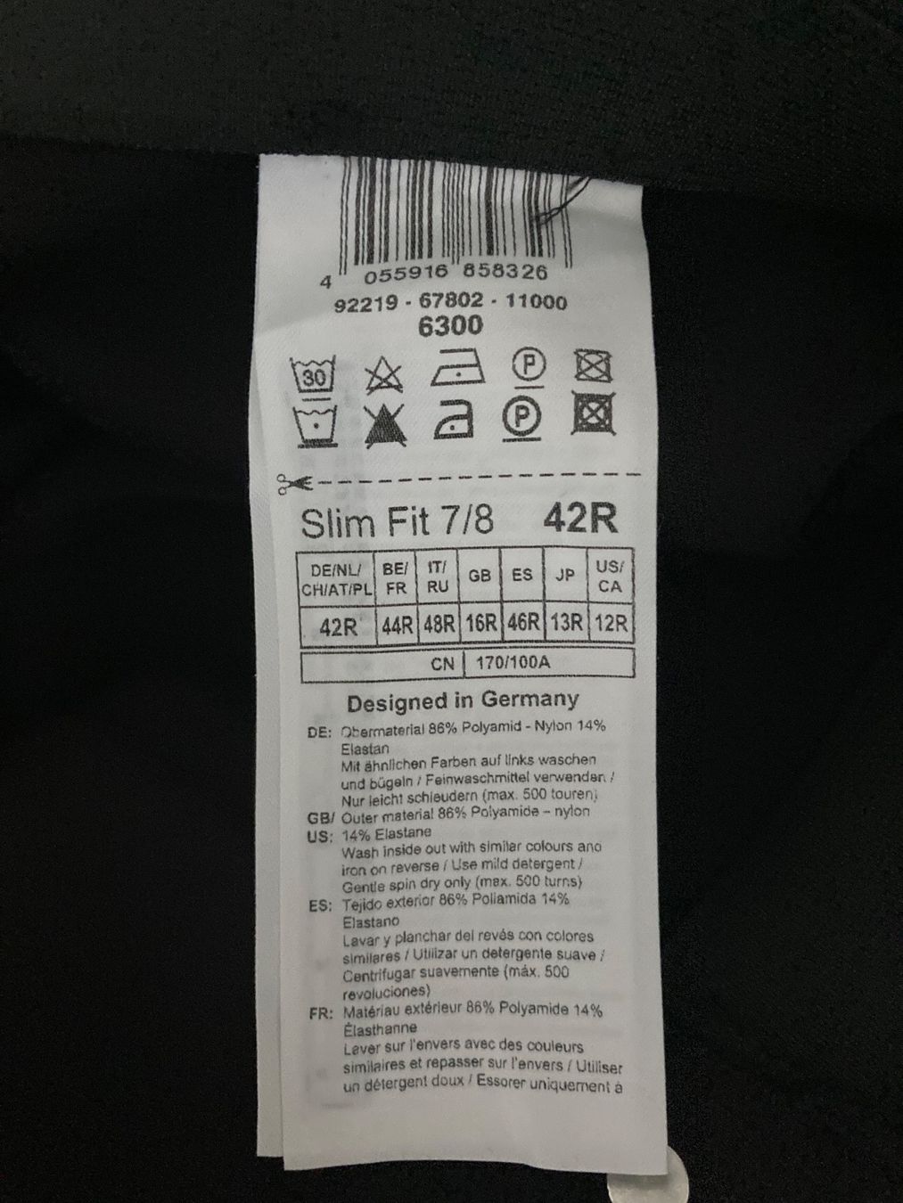 Gerry Weber Pantaloni: Gerry Weber Hose schwarz NEU – Nuovo (secondo la descrizione) da Widen venduto da nigella90 5