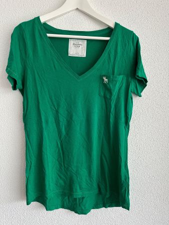 ☀️Abercrombie & Fitch Shirt Gr. L grün