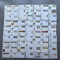 Liechtenstein - 70 FDC schönes Lot, einwandfreie Erhaltung
