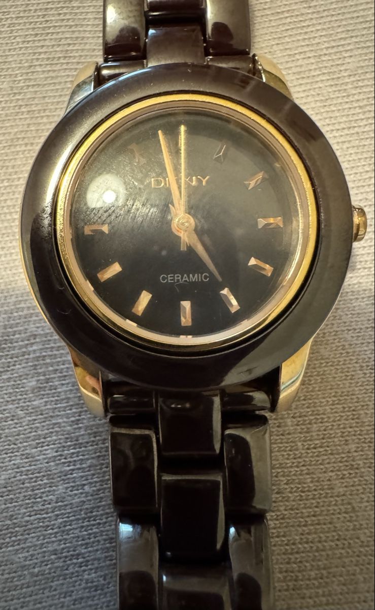 DKNY Orologi: DKNY Damenuhr, Keramik – Usato da Niederbipp venduto da yar_tf6f