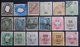 S. Thome e Principe Portugal ex. Kat. 15-80 */(*)/gest. 1887