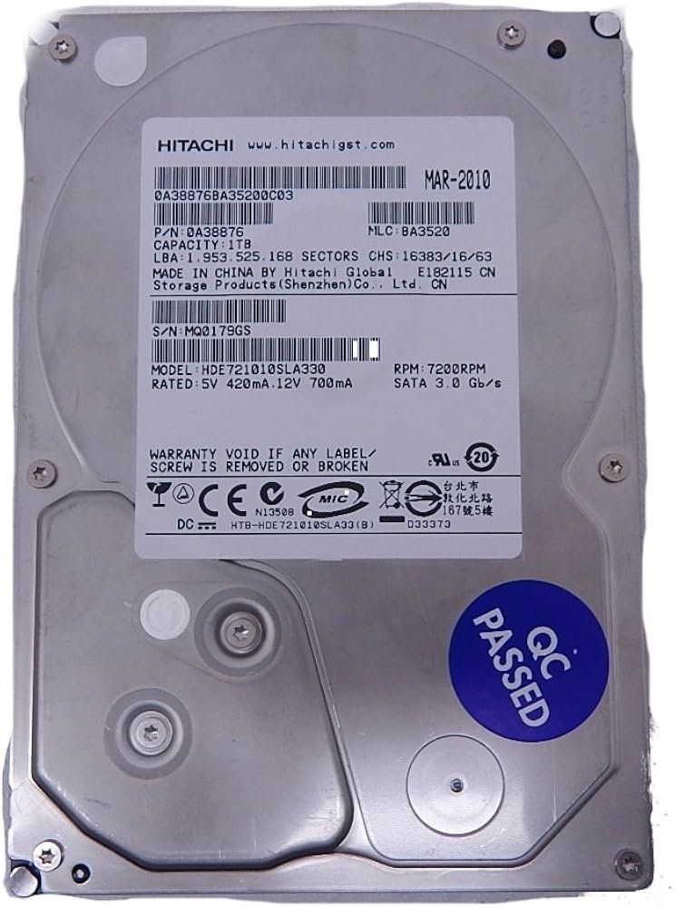 Tandberg Dischi rigidi: Hitachi 1 TB HDD Festplatte – Usato da Zürich venduto da Lieblingsdinge