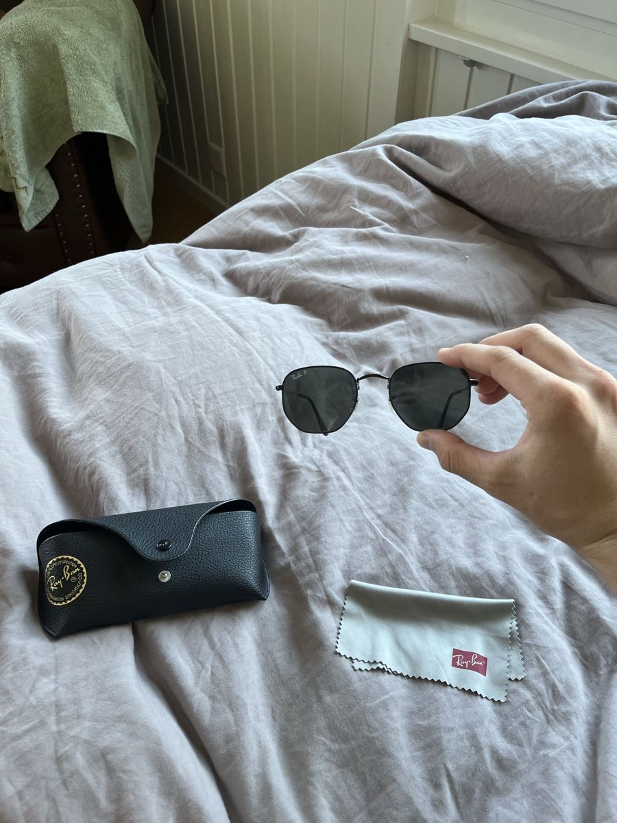 Ray-Ban Lunettes & Verres: Sonnenbrille Ray-Ban Hexagonal mit Etui – D'occasion à Weisslingen par jakob8484 3