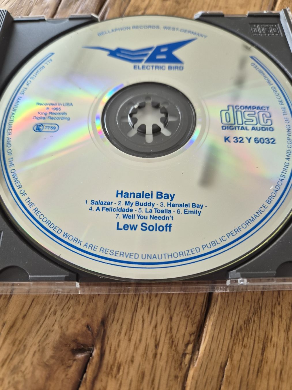 CDs: LEW SOLOFF HANALEI BAY – Neu (gemäss Beschreibung) aus Zofingen von Tinpan 2