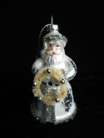 Weihnachts-Schmuck Glas-Nikolaus