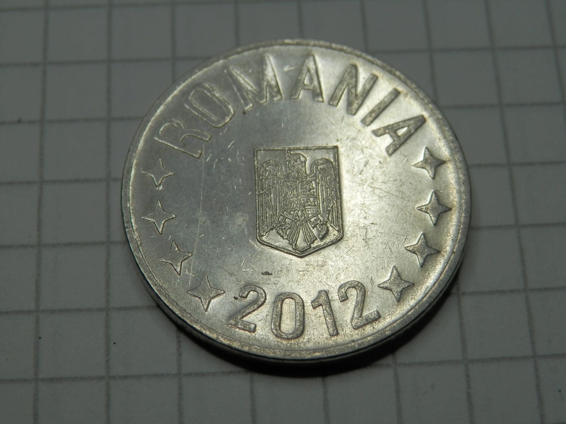 Tutti le monete: Rumänien  10 Bani, 2012 – Usato da Weiach venduto da weiach81