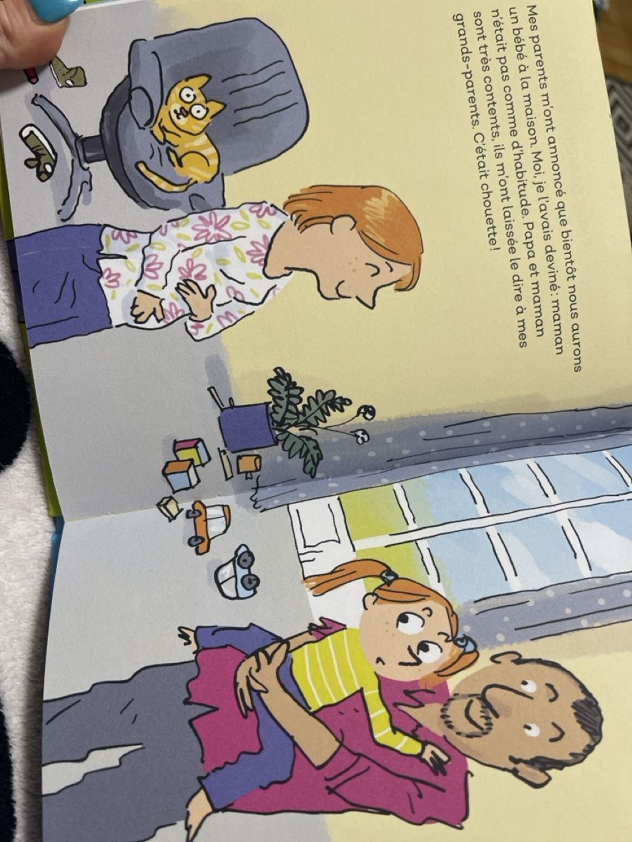 Libri: Französisches Kinderbuch "J'attends un petit frère/soeur" – Nuovo (secondo la descrizione) da Zürich venduto da Belisimo 2