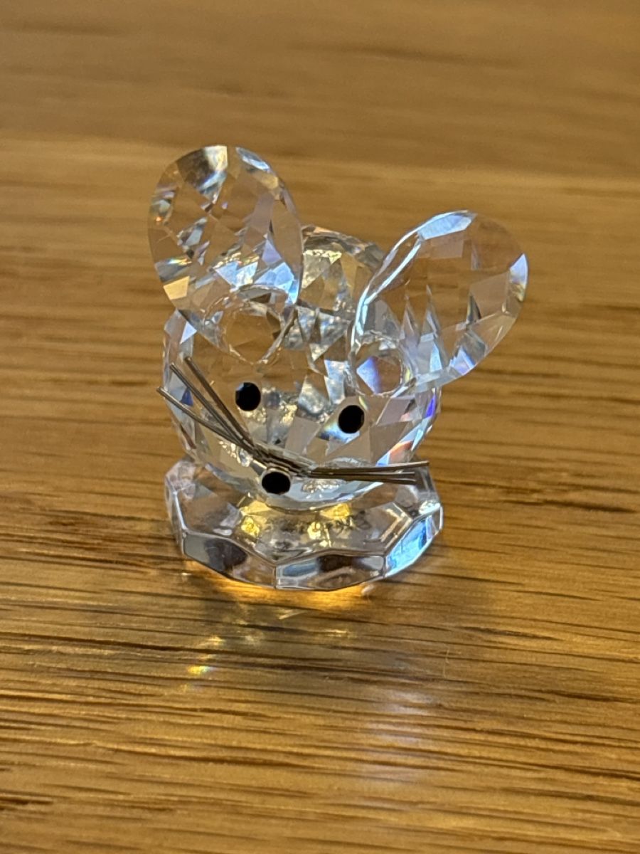 Swarovski Tutte le decorazioni: Swarovski Maus mit Box Austria – Usato da La Plaine venduto da Spooty67 2
