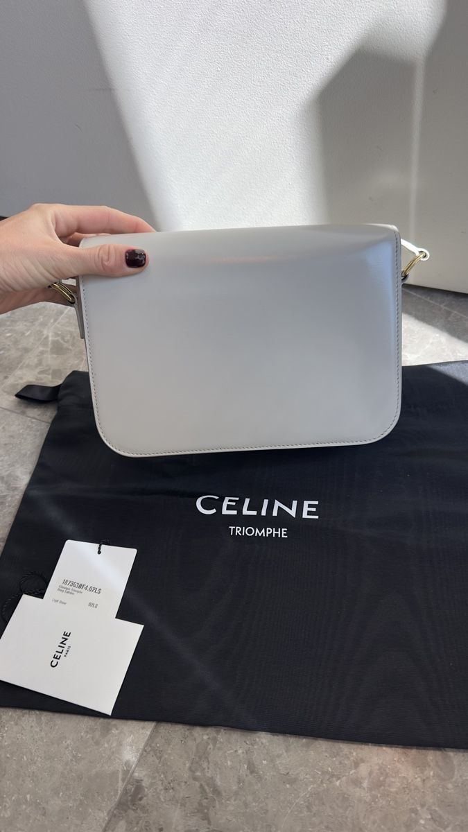Celine Borse da donna: Celine triomphe bag – Nuovo (secondo la descrizione) da Paradiso venduto da Under_sun 3