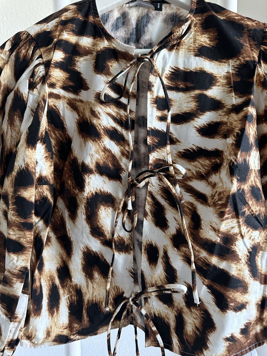 Asos Tops: ASOS DESIGN - Langärmliges Baumwoll-Oberteil mit Bindedetail – Neu (gemäss Beschreibung) aus Zürich von ElissZurich 6