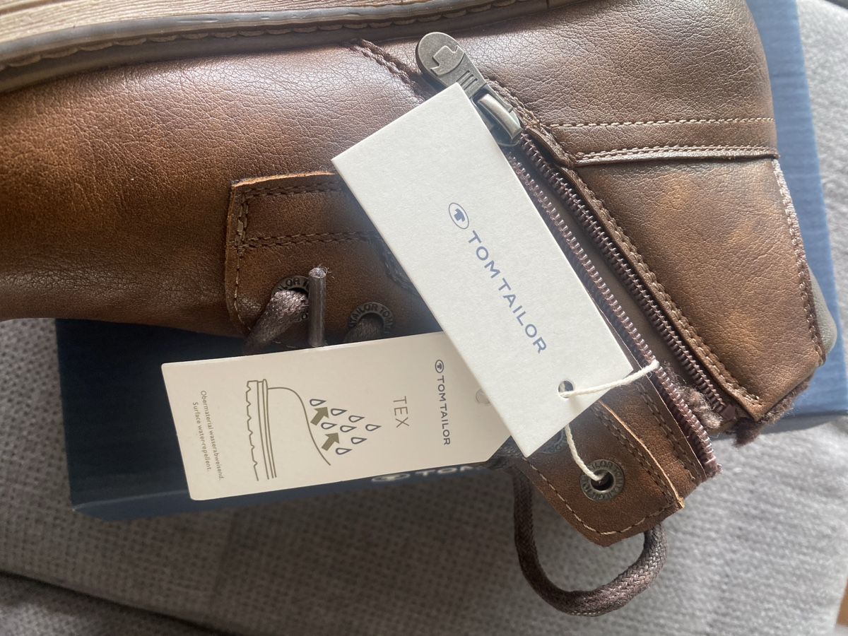Tom Tailor Scarpe da uomo: Tom Tailor Winterschuhe Gr. 40 Wasserdicht – Nuovo e nell'imballaggio originale da Läufelfingen venduto da Alles_Garantie 6