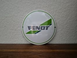 Emailschild Fendt Traktor Logo Schlepper Emaille Schild Deko