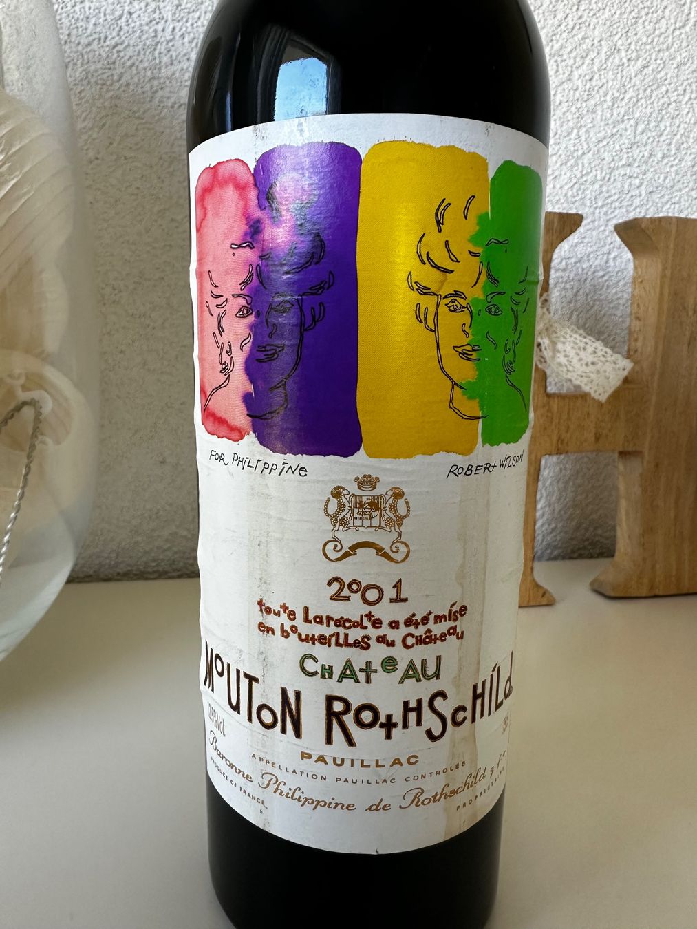 Mouton Rothschild Vino: Château Mouton Rothschild 2001 – Nuovo (secondo la descrizione) da Yens venduto da Rilou80 1