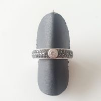 925 Silber  mit Zirkonia Grösse 17.2mm Top!