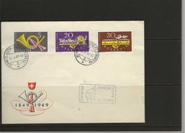 enveloppe Mustermesse Basel 1949