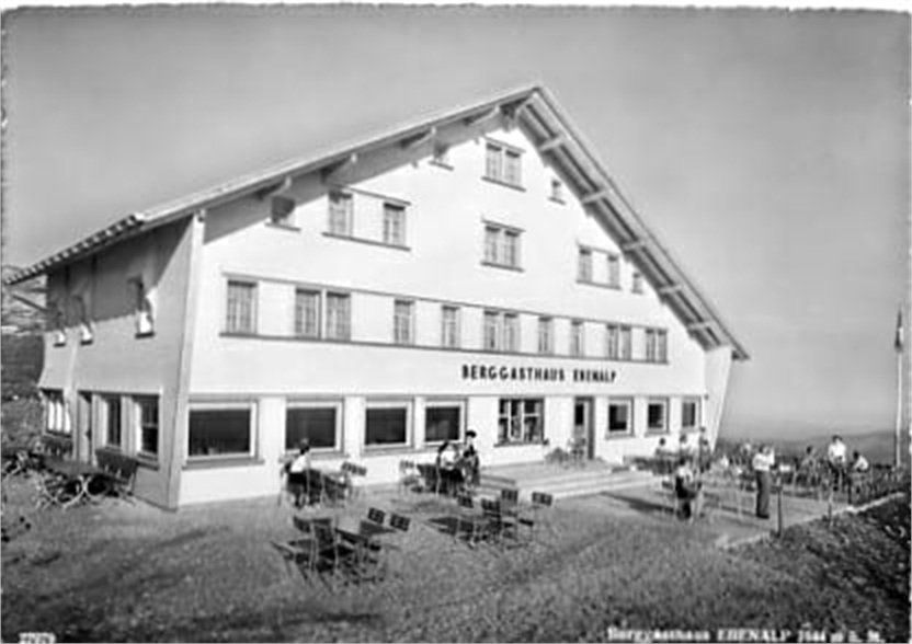Ansichtskarten: Ebenalp, Berggasthaus – Gebraucht aus Ottikon b.Kemptth. von Neptun1974
