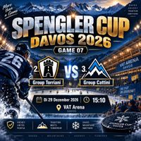 ⚠️1- 6X TOP SITZPLÄTZE SPENGLER CUP-G.07 2. GROUP T-3. GROUP