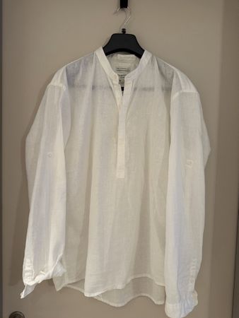 Tom Tailor Denim Herren Leinenhemd