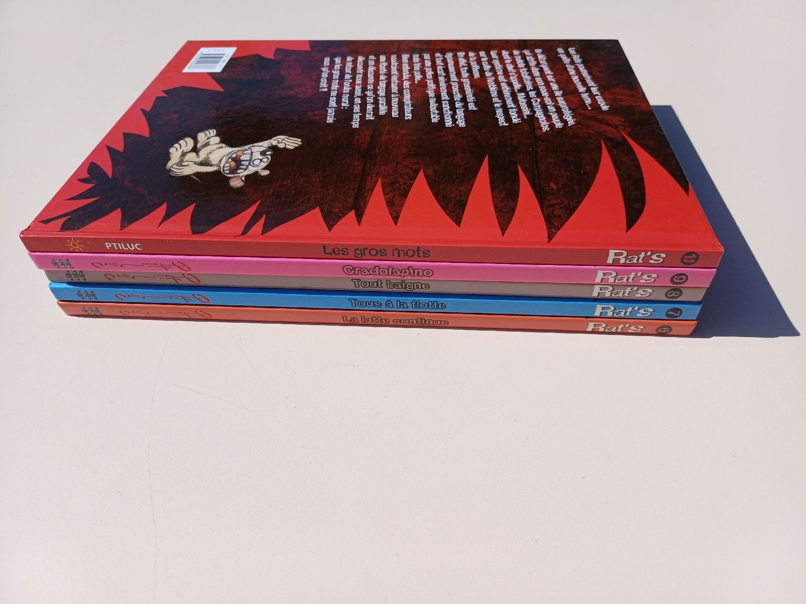 BD: BD Ptiluc "Rat's" Tome 6,7,8,9,10 – Neuf (Voir description) à Begnins par Drastic-Sound 4