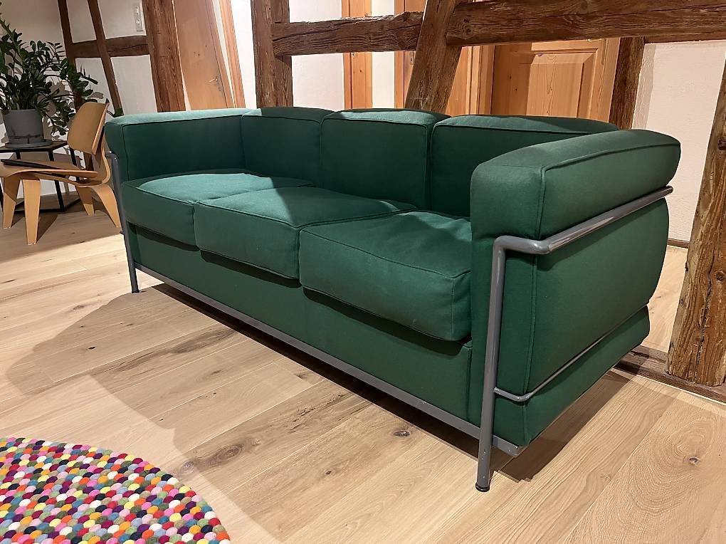 Divani: Original Le Corbusier LC2 Cassina 3-Sitzer Sofa – Usato da Ehrendingen venduto da L_Frei 1