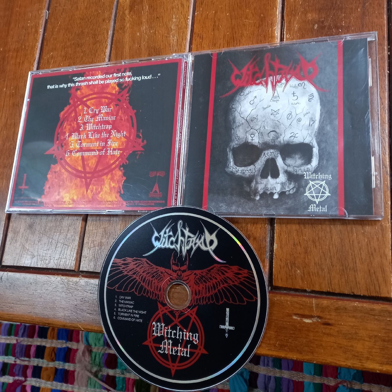 CD: witchtrap- witching... – Usato da St-Cergue venduto da VeganWarrior