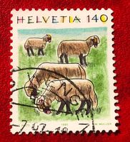 CH Briefmarken Stempel   