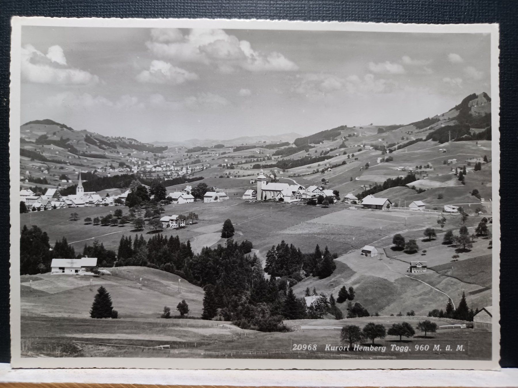 Cartoline postali: SG, No.20968, Hemberg, Toggenburg, 1950 – Usato da Aarau Rohr venduto da mgvw