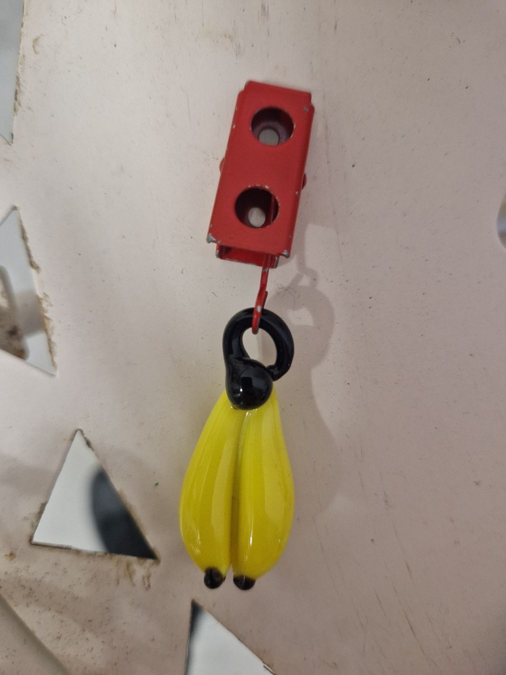 Supporti a parete: Tischdeckenhalter Glasfrüchte-Mix – Nuovo (secondo la descrizione) da Weggis venduto da Oswadan 1