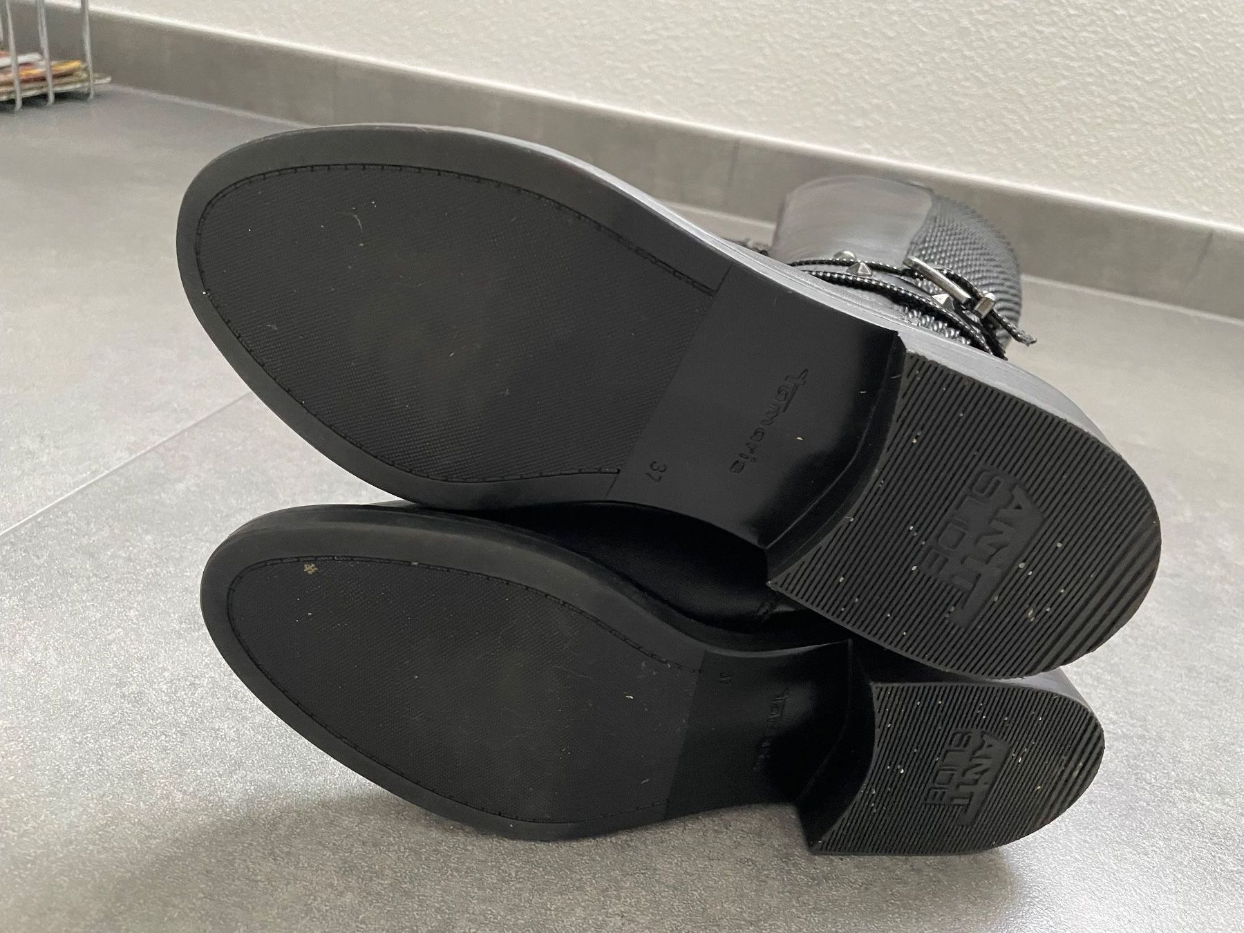 Tamaris Scarpe da donna: Tamaris Stiefel, Leder schwarz, Grösse 37 – Nuovo (secondo la descrizione) da Neftenbach venduto da RIB123456 5