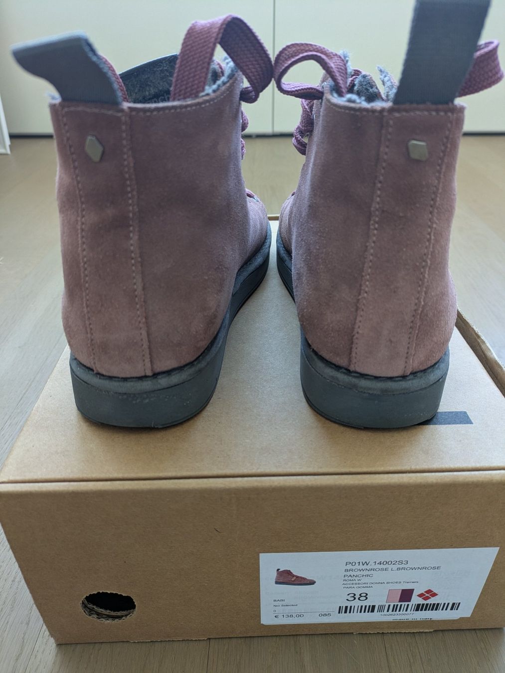 Scarpe da donna: Panchic Boots Gr. 38 Braunrosa – Usato da Hedingen venduto da once20 2