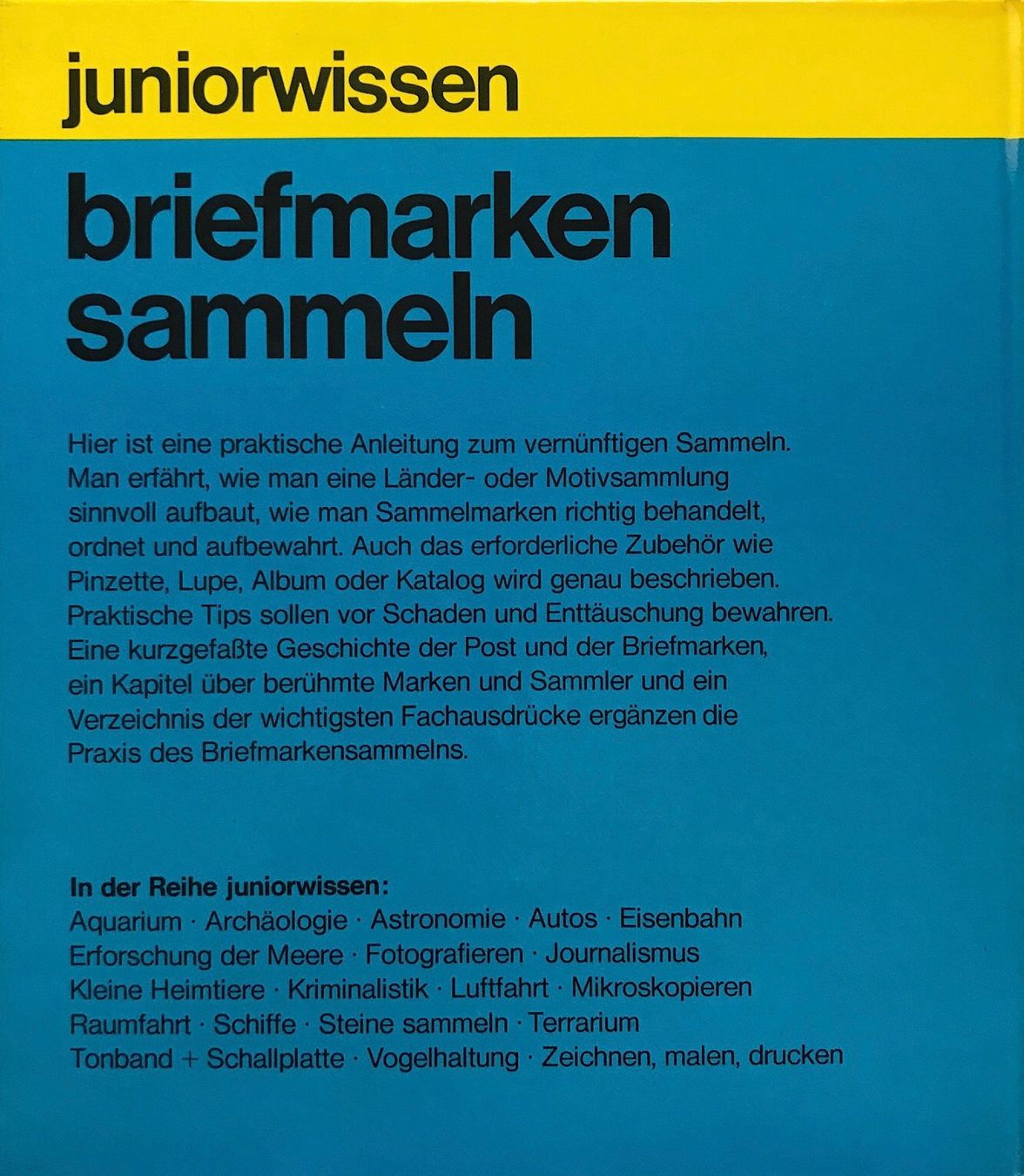 Libri: juniorwissen Briefmarken sammeln – Nuovo (secondo la descrizione) da Sarnen venduto da Livres 1